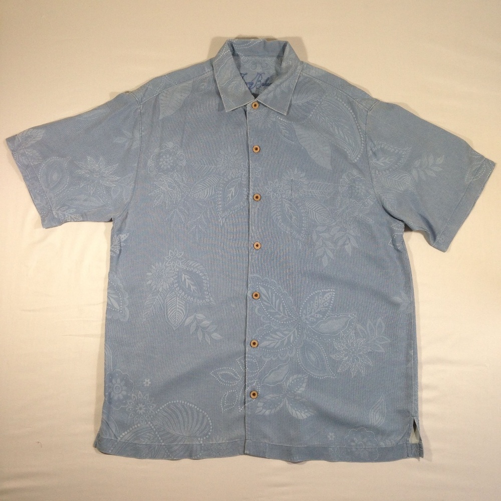 Tommy Bahama Button Down Hawaiian Floral Shirt